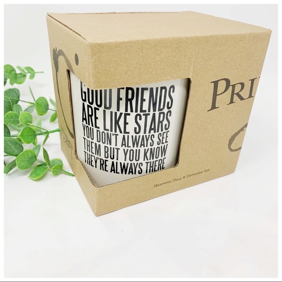 Primitives By Kathy Good Friends Mug 20oz - Picture 3 of 4